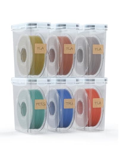 Filament Aufbewahrungsbox 3D-Druck 6er-Pack