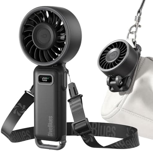Handventilator Akku Aufladbar Mini