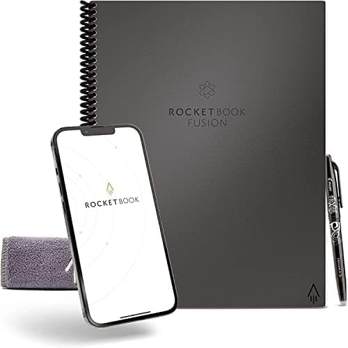 Rocketbook Wiederverwendbares Notizbuch A4