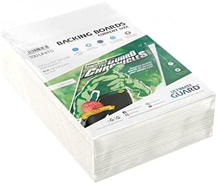 Comic Backing Boards Weiß Acid-Free