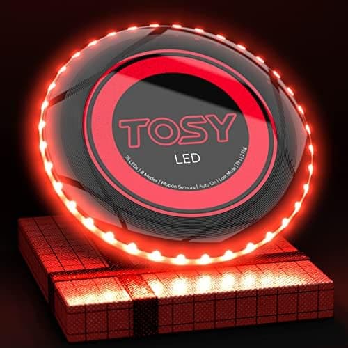 TOSY Flying Disc 108 RGB-LEDs Leuchtfrisbee