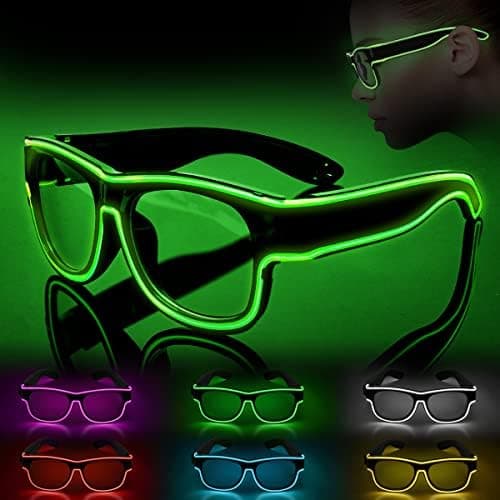 LED Leuchtbrille Aufladbar Party