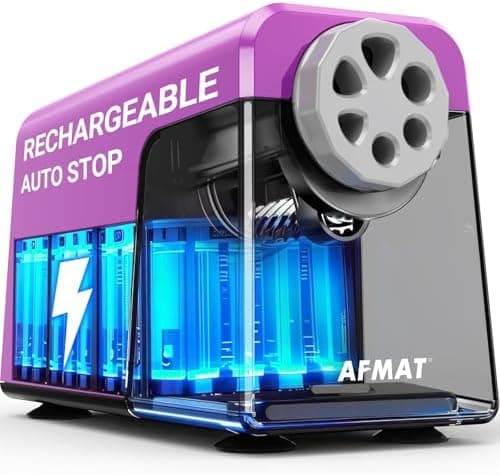 Elektrischer Anspitzer 6-Loch mit Behälter