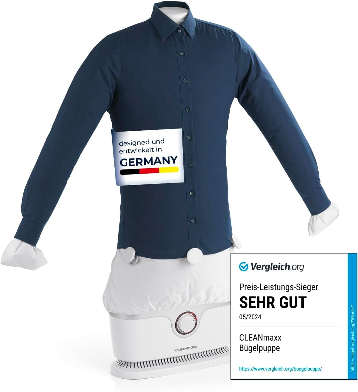 CLEANmaxx PRO Automatischer Hemdenbügler