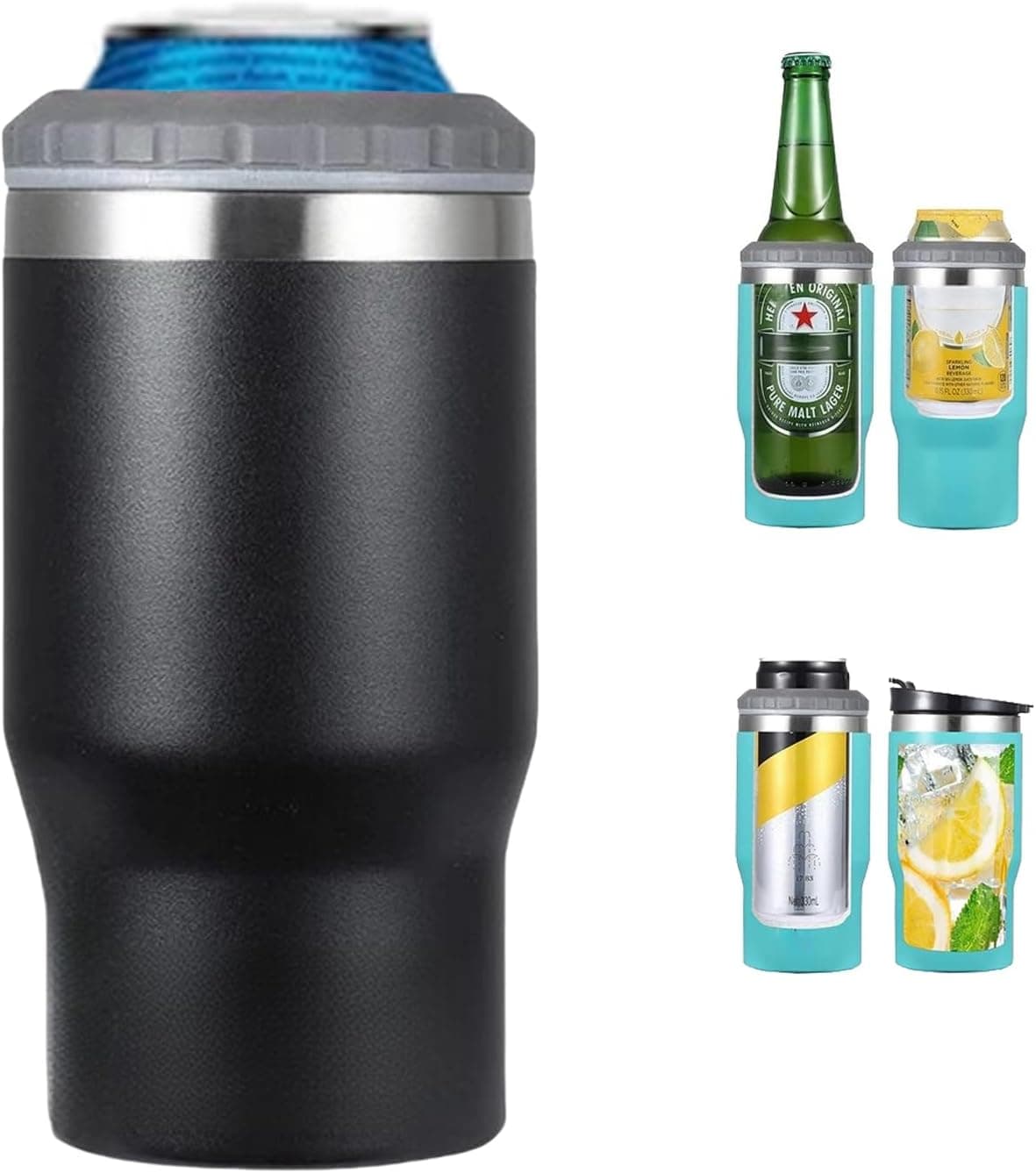 Gteller 4-in-1 Edelstahl Dosenhalter Isolator