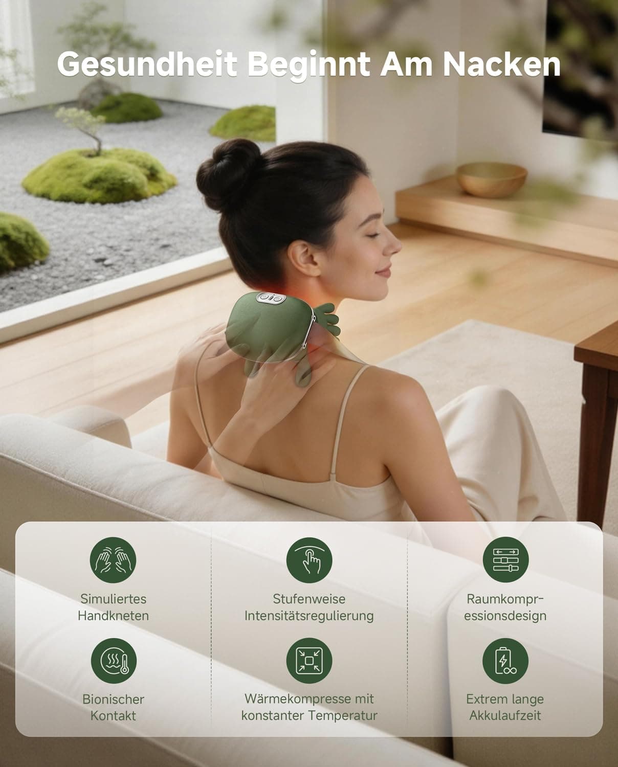 Elektrisches Nackenmassagegerät Schultermassage