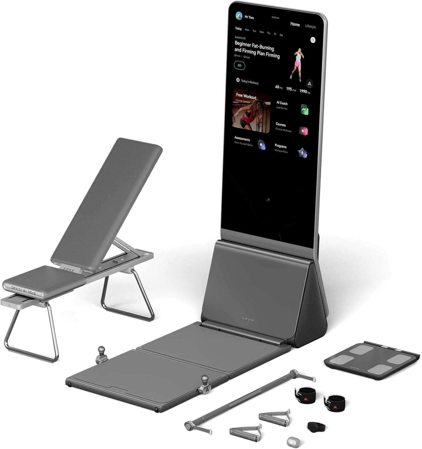 AEKE Fitnessspiegel K1 Smart Home Gym