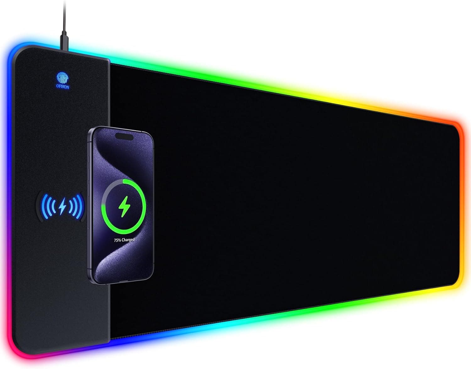 RGB Gaming Mauspad LED Schreibtischpad