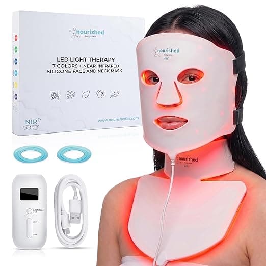 Nourished LED-Gesichtsmaske 7 Farben NIR
