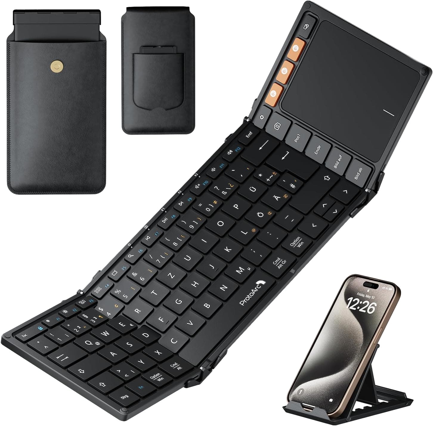 Bluetooth Klappbare Tastatur