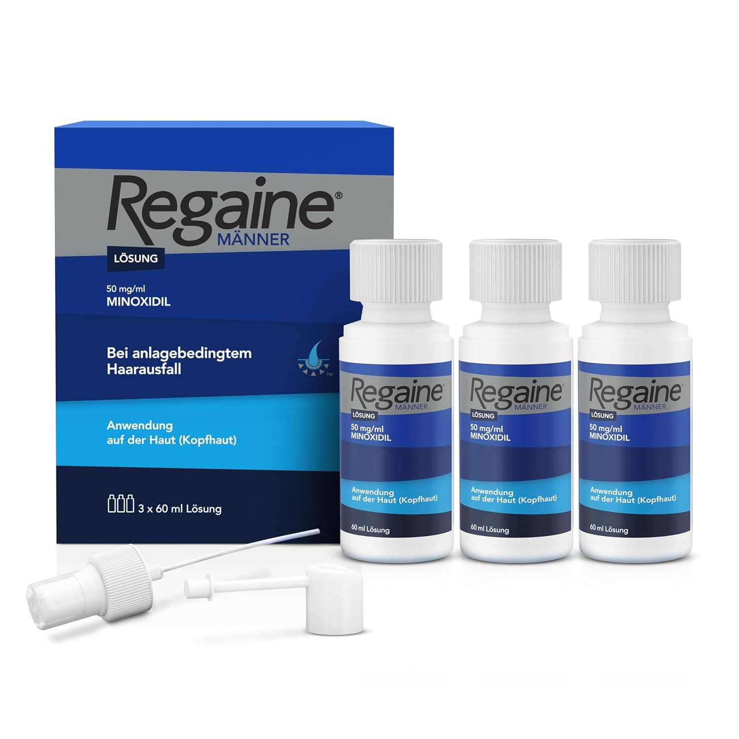 Regaine Männer 5% Minoxidil 3-Monatspackung