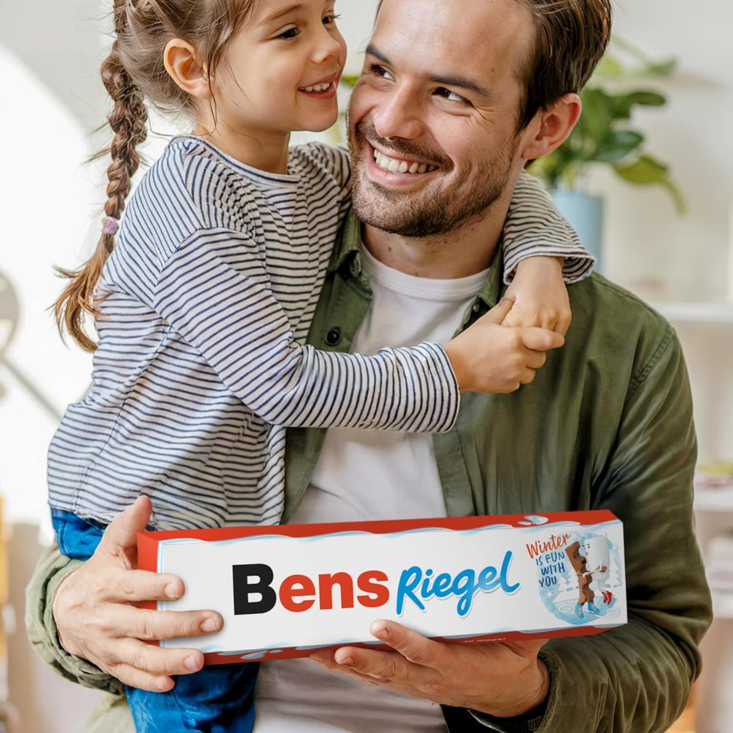 Personalisierter Kinder Riegel XXL 30er-Set