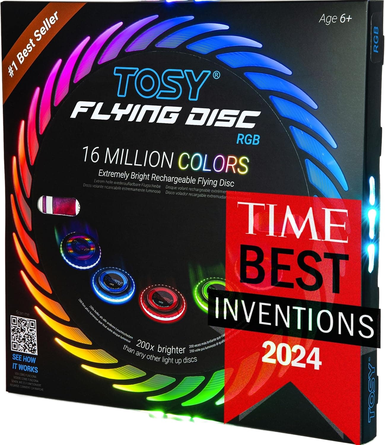Flying Disc Wiederaufladbar